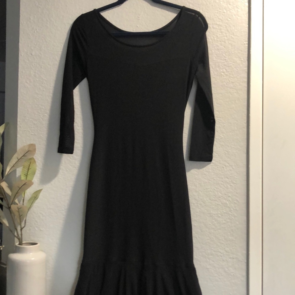Custom Black Dress.